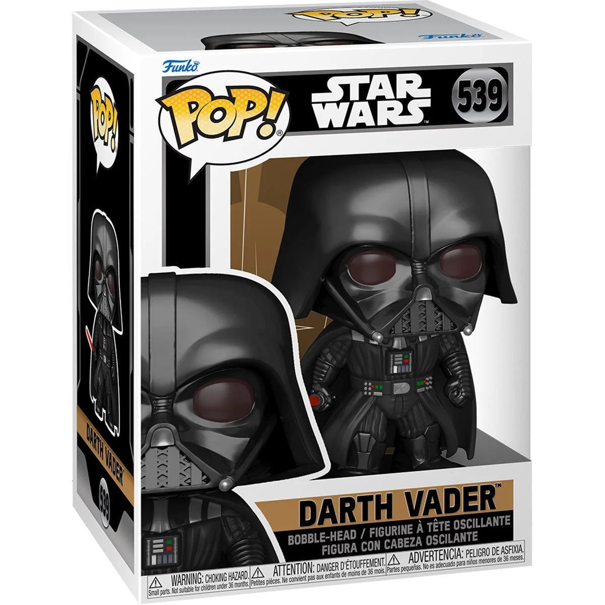 Star Wars: Obi-Wan Kenobi Darth Vader Pop! Hasbro No Protector Case